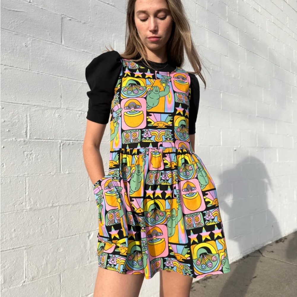 Nooworks Big Pocket Dreyfus Dress NWT